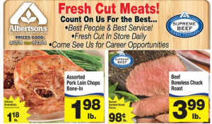 Albertsons Ad Meat and Seafood Savings 1 Albertsons Ad Meat and Seafood