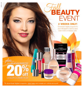 Kroger Ad Fall Beauty Event for 2 Weeks 1 kroger ad fall beauty event