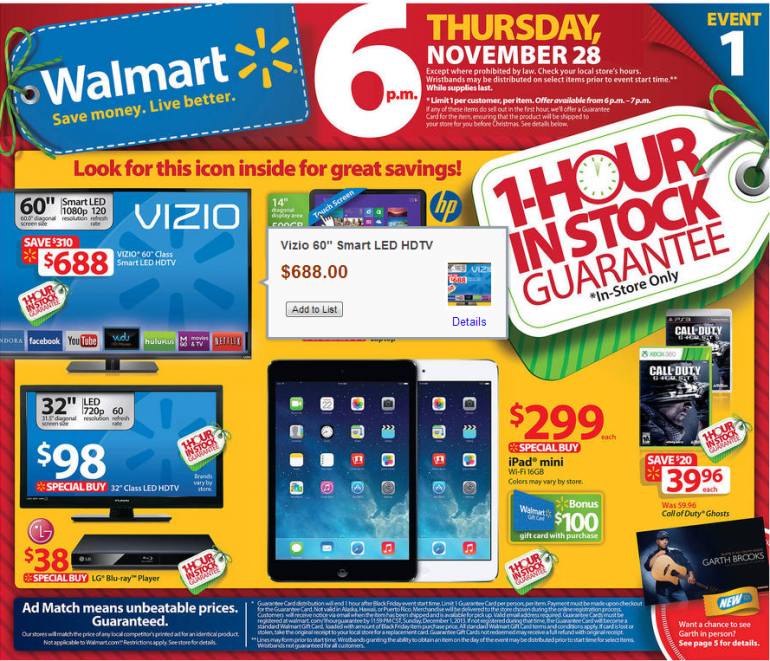 walmart black friday 2014 deals