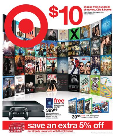 Target Weekly Ad Overview February 2015 Home Products and Clothing