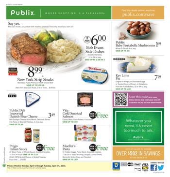 Publix Weekly Ad 6th April 2015