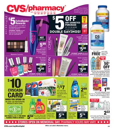 CVS Weekly Ad May 24 - May 30 2015 Personal Care and Summer