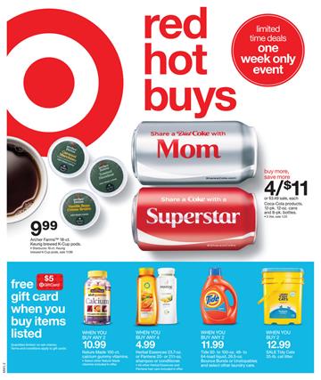 Target Weekly Ad Grocery 10 May 2015 Red Hot Buys