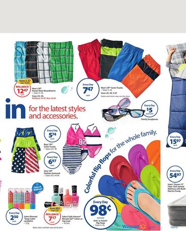 Walmart Ad Summer Outdoor Entertainment May 17 - May 30 2015