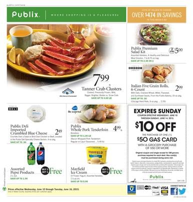 Publix Ad Preview Jun 10 - Jun 16 2015