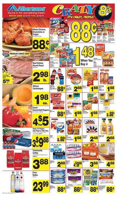 Albertsons Weekly Ad Aug 12 - Aug 18 2015