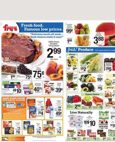 Frys Food Weekly Ad Products Aug 19 2015 1 Frys Food Weekly Ad Products Aug 19 2015