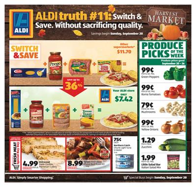 ALDI Weekly Ad Sep 20 2015