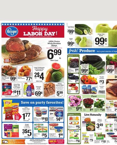 Kroger Weekly Ad Review Sep 2 - Sep 8 2015