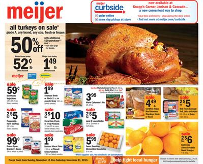 Meijer Ad Preview Nov 15 2015