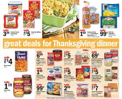 Meijer Ad Thanksgiving Dinner Nov 24 2015