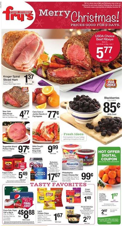 Fry's Weekly Ad Christmas 2015