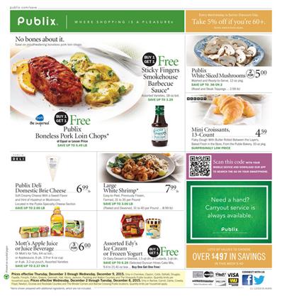 Publix Ad Dec 4 2015