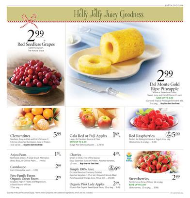 Publix Ad Food Holiday 2015