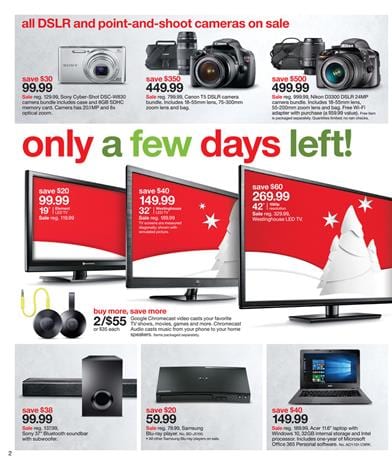 Target Electronic Sale and TVs Merry Christmas