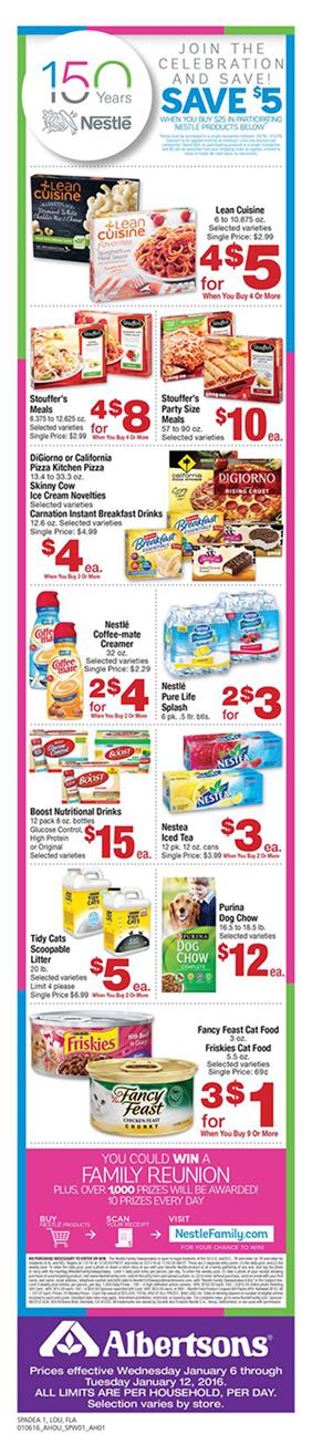 Albertsons Weekly Ad Jan 10 2016