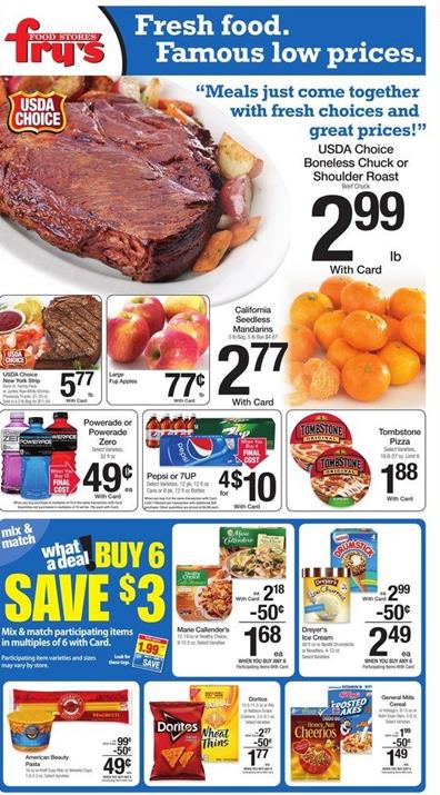 Fry's Food Ad Jan 23 2016