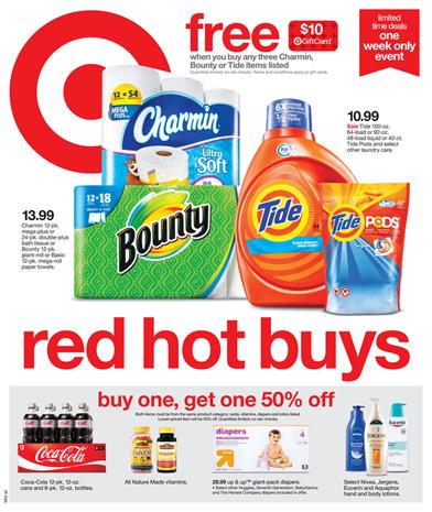 Target Weekly Ad Preview Red Hot Buys Jan 10 2016