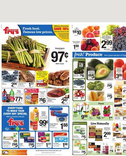 Fry's Food Ad Feb 24 2016 1 Fry's Food Ad Feb 24 2016