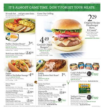 Publix Ad Latest Offers Football Food 1 Publix Ad Latest Offers Football Food