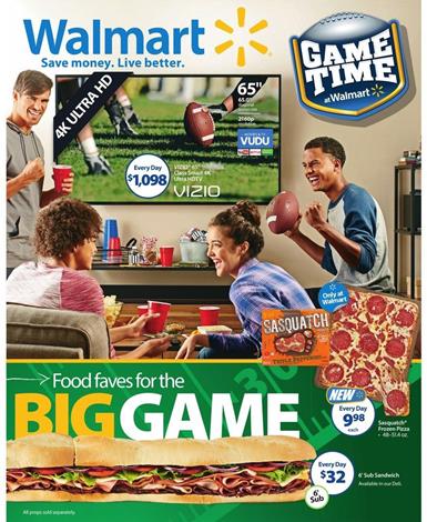 Football Food On Ads This Week 2 Walmart Ad Game Time Food Feb 2 2016