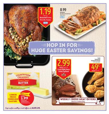 ALDI Easter Meat Meals 1 ALDI Weekly Ad 22 Mar 2016