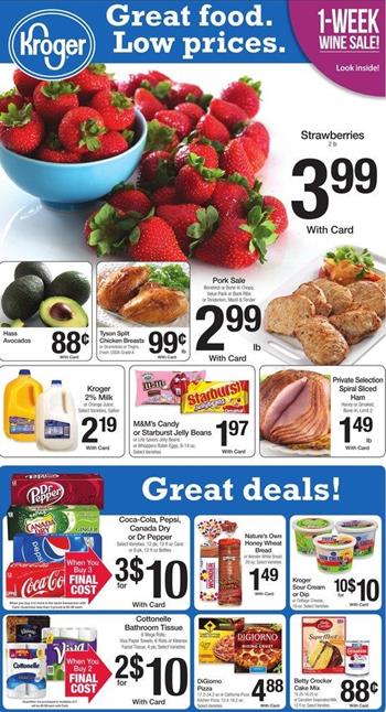 Kroger Ad Easter Mar 2016 1 Kroger Ad Easter Mar 2016