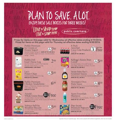 Publix Ad 31 Mar 2016