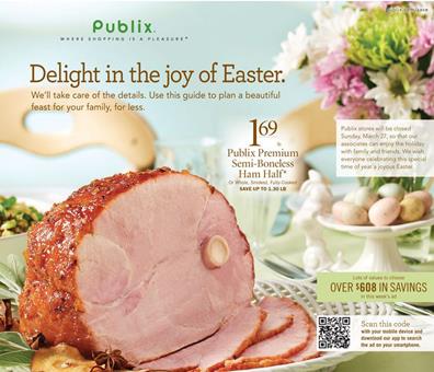 Publix Easter Ad Mar 2016