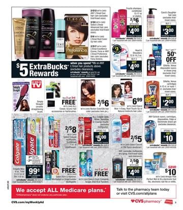 CVS Ad Pharmacy Apr 3 2016 1 CVS Ad Extrabucks Rewards Saturday Apr 3