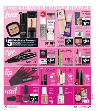 CVS Beauty Deals Extrabucks Rewards Apr 29 2016 1 CVS Beauty Deals Extrabucks Rewards Apr 29 2016