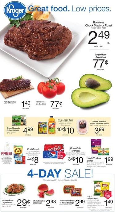 Kroger Ad Apr 20 2016 1 Kroger Ad Apr 20 2016
