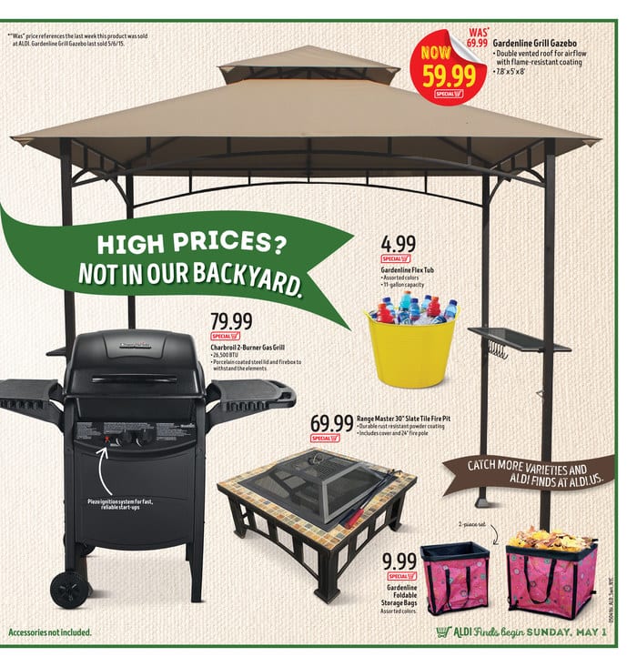 ALDI Ad Charbroil 2 Burner Gas Grill Prices