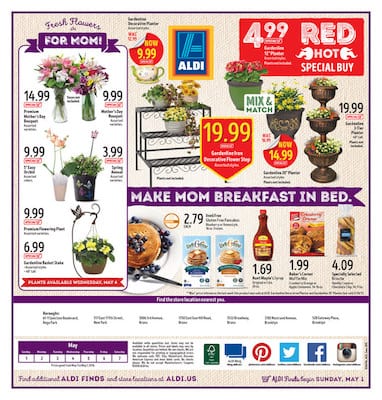 ALDI Weekly Ad Flower Offers May 2016 1 ALDI Weekly Ad Flower Offers May 2016