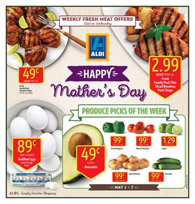 ALDI Ad Mother's Day Sale 2016 1 ALDI Weekly Ad Mother's Day Sale 2016