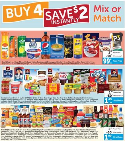 Albertsons Weekly Ad May 18 - May 24 2016 | Mix or Match Sale and Top Deals 1 Albertsons Mix or Match 18 May 2016