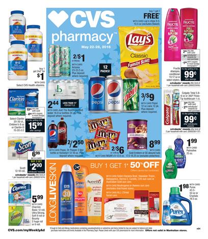 CVS Weekly Ad Pharmacy May 22 - May 28 2016 1 CVS Weekly Ad Pharmacy May 22 - May 28 2016