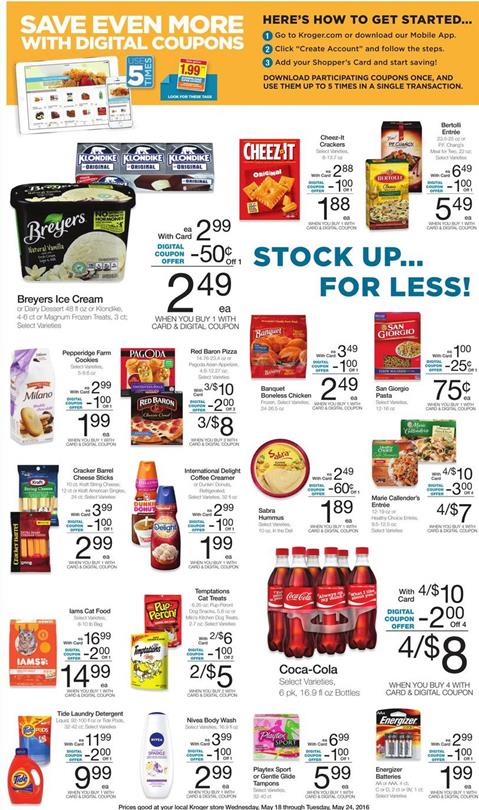 Kroger Weekly Ad May 18 2016 | Digital Coupon Savings 2 Kroger Ad Coupon Matchups 18 May 2016