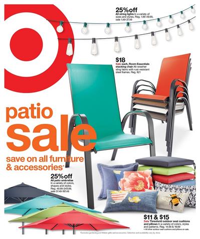TARGET AD MAY 15 2016 | Browse Summer Selection of Outdoor 1 TARGET AD MAY 15 2016