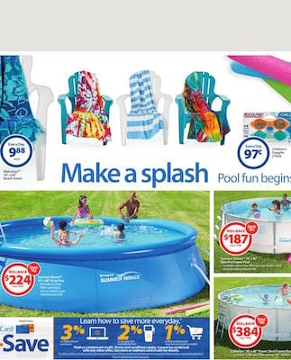 Walmart Weekly Ad Summer Waves Price May 2016
