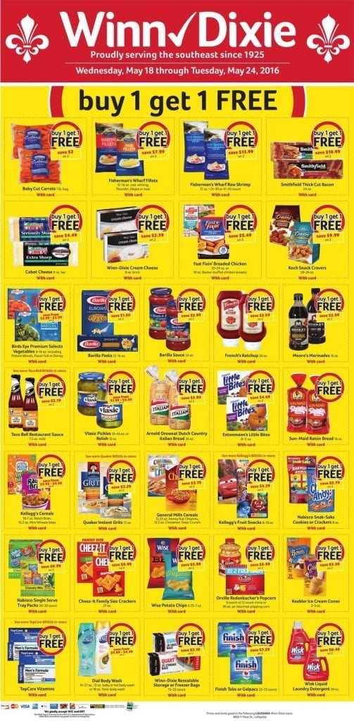 Winn Dixie Weekly Ad 19 - 25 May 2016 Coupon Matchups 2 Winn Dixie Weekly Ad May 19 - 25 2016