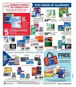 CVS Weekly Ad May 29 - June 4 2016 | Extrabucks Rewards and Summer Savings 3 cvs pharmacy may 29 pg 10