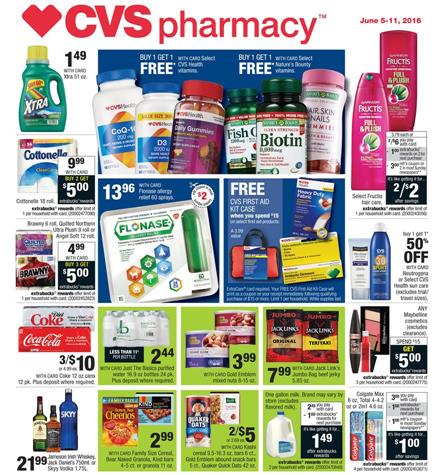 CVS Pharmacy Weekly Ad June 5 - 11 2016 Top Deals 1 CVS Pharmacy Weekly Ad June 5 - 11 2016 Top Deals