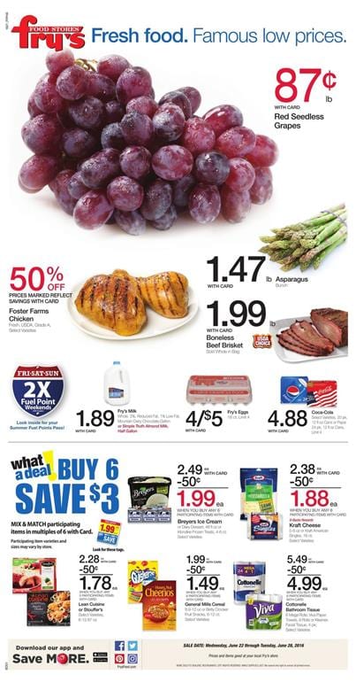 Fry's Weekly Ad Jun 22 - 28 2016