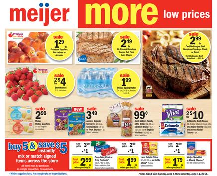 Meijer Weekly Ad Jun 5 - 11 2016 Deals 1 Meijer Weekly Ad Jun 5 - 11 2016 Deals