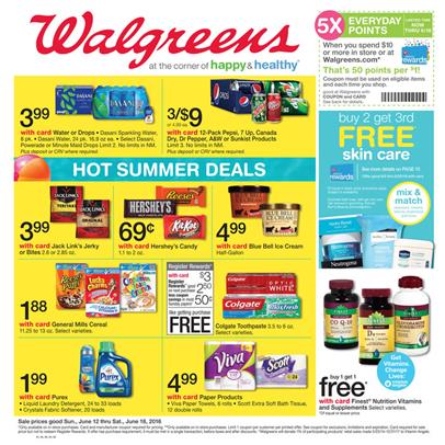 Walgreens Weekly Ad Pharmacy 6/12 - 6/18 2016 1 Walgreens Weekly Ad Pharmacy 6 12 - 6 18 2016