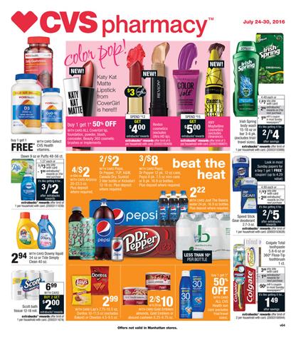 CVS Weekly Ad Jul 24 - Jul 30 2016 Overview 1 CVS Weekly Ad Jul 24 - Jul 30 2016 Overview