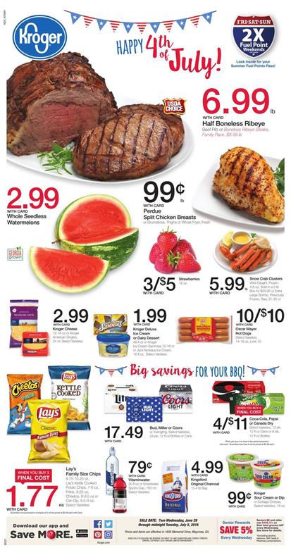 Kroger Weekly Ad Jun 29 - Jul 5 2016 1 Kroger Weekly Ad Jun 29 - Jul 5 2016