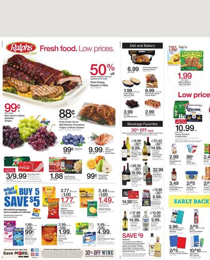 Ralphs Weekly Ad Jul 27 - Aug 2 2016 1 Ralphs Weekly Ad Jul 27 - Aug 2 2016