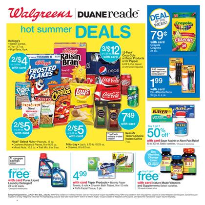 Walgreens Coupon Matchups 7/24 - 7/30 2016 1 Walgreens Coupon Matchups 7 24 - 7 30 2016